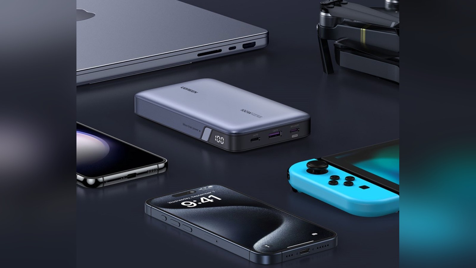 UGREEN 20 000 mAh PD 100 W Power Bank