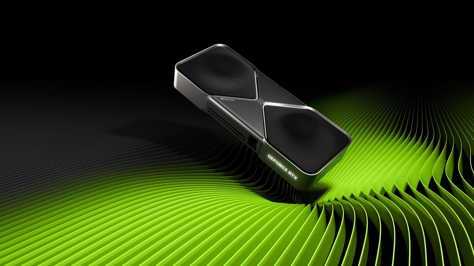Grafická karta GeForce RTX 5090, oficiálna produktová fotka
