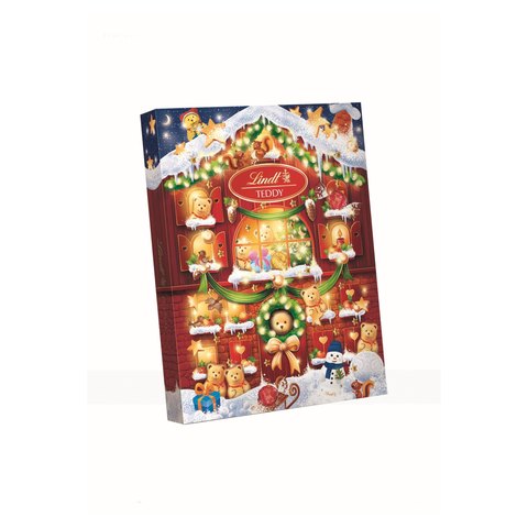 LINDT Teddy Adventný kalendár 170 g
