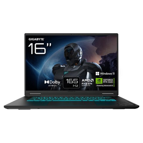GIGABYTE GAMING A16 3WHK (Ryzen 7 260, RTX 5070, 32 GB/1 TB)