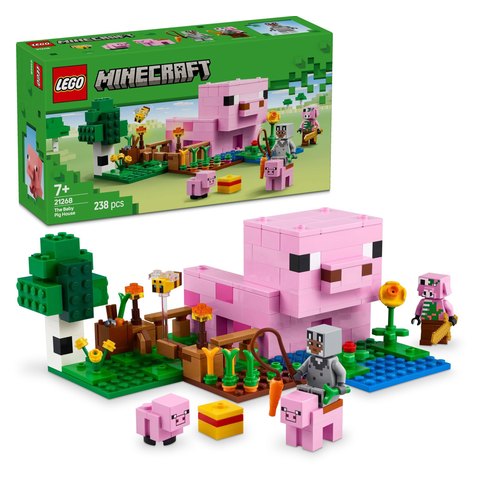 LEGO Minecraft Domček Prasiatka 21268