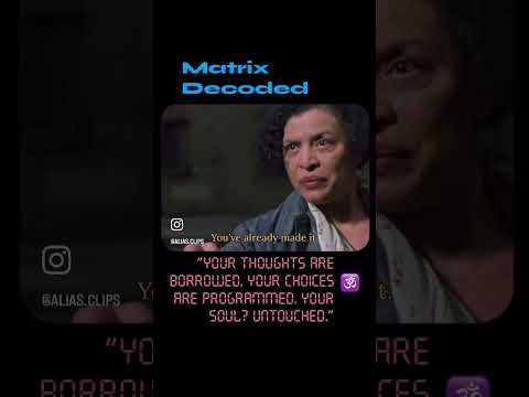 Matrix explained in one scene. Red pill for you. Awaken Neo. Follow the White Rabbit #matrix #neo
