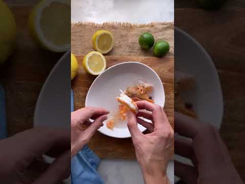 How to peel a prawn in under 30 seconds
