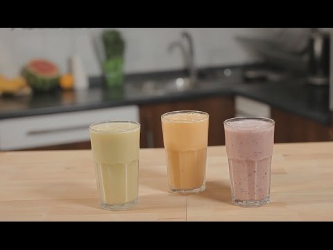 3 Zdravé Smoothie (na Raňajky) - FiT recept Posilka.TV