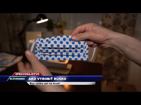 TV SEVERKA - Ako vyrobiť rúško