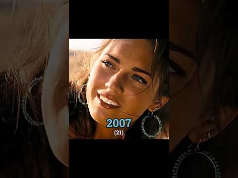 Megan Fox evolution(2001-2024) 🎬✨️ #meganfox #actor #movie #throwback