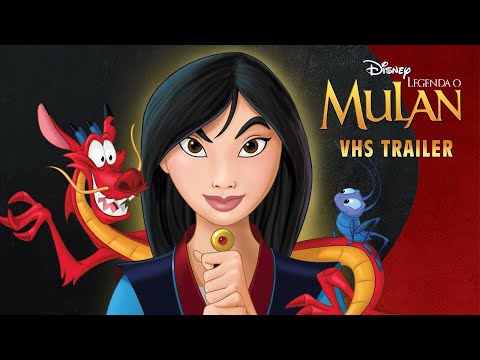 Legenda o Mulan (1998) - český VHS trailer (CZ)