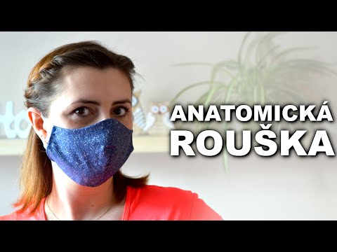 Jak ušít roušku - DIY anatomická rouška