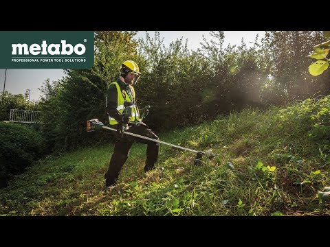 The 18 volt Cordless Brush Cutter from Metabo
