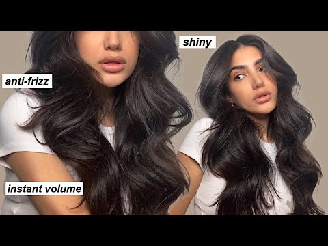 VOLUMINOUS BOUNCY HAIR TUTORIAL