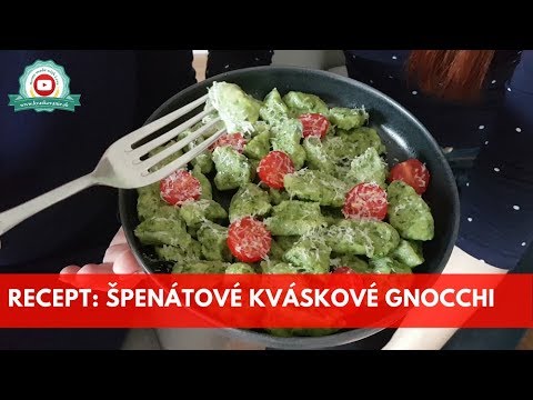 Recept: Špenátové kváskové gnocchi/ Recipe Sourdough spinach gnocchi
