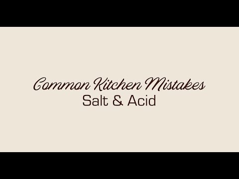 Fixing Common Kitchen Mistakes