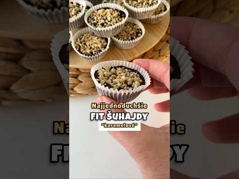 FIT ŠUHAJDY - jednoduchá príprava, bez pečenia #recept