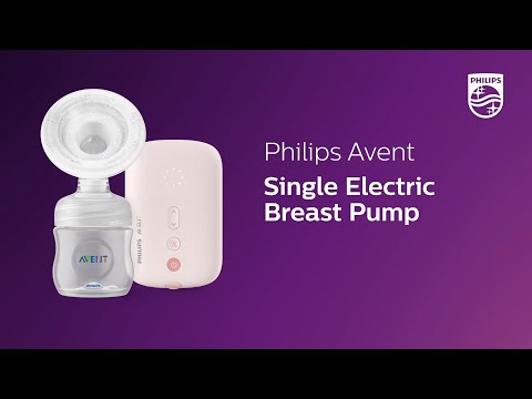 Philips Avent Single Electric Breast Pump SCF395/11 Product Video