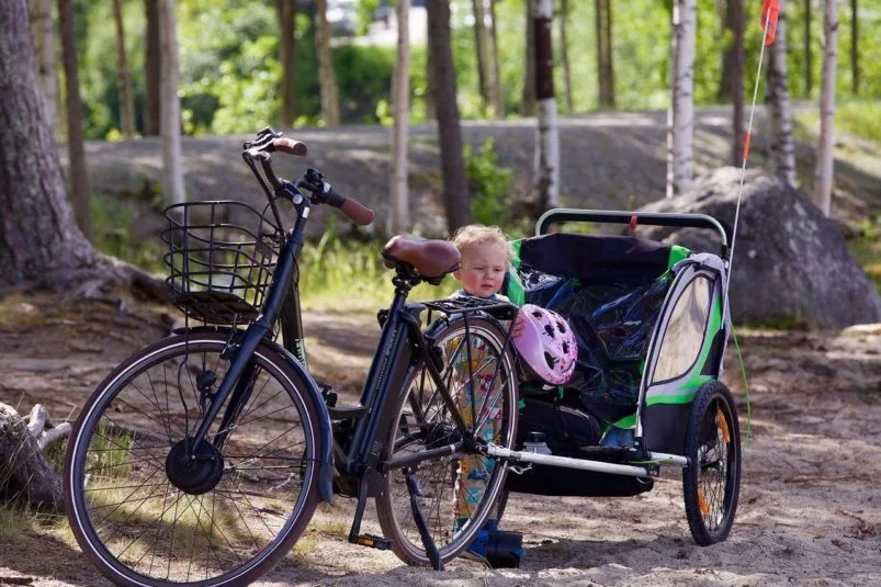 vyberomat.sk bike trailer for kids