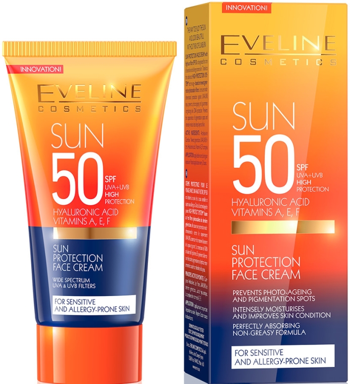 vyberomat sk eveline cosmetics sun protection face cream spf