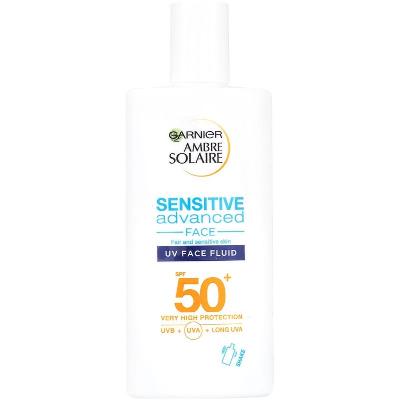 vyberomat sk garnier ambre solaire sensitive advanced face uv face fluid spf ml