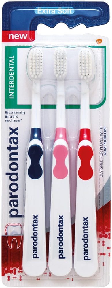 vyberomat sk paradontax interdental triopack zk extra soft